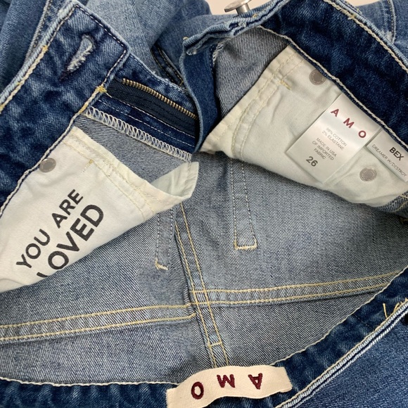 Amo bex dreamers destroy high rise jeans size 26 - Picture 8 of 8